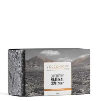 Jabón Artesanal Exfoliante con Ceniza Volcánica